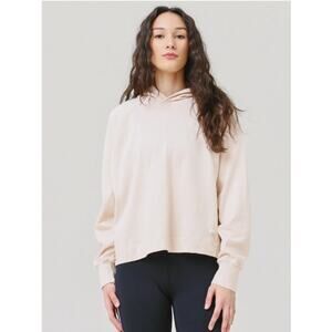 Vuori Women's Light Tan Hoodie Sweatshirt XL